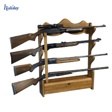 Wholesale Rack de arma de madeira personalizado clássico
